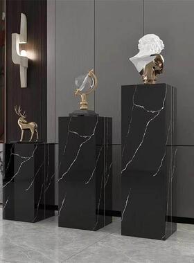 采购产品石板装饰品，入口桌，大理石底座，现代简单的客厅花架，