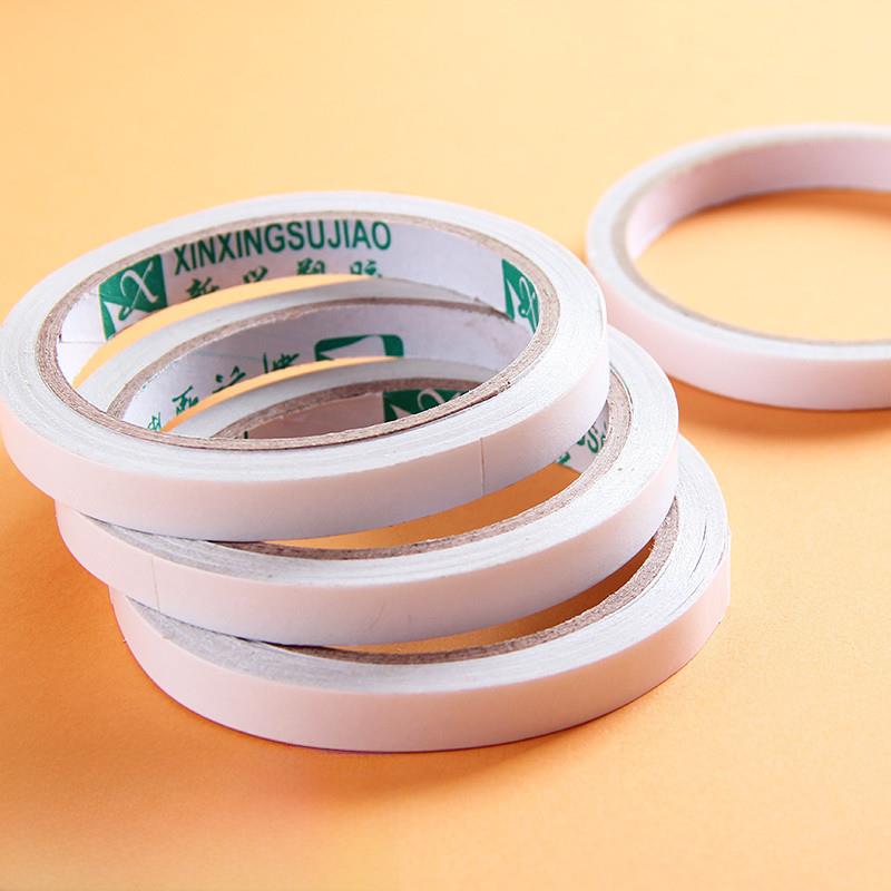 1厘米轻薄高粘度双面胶0.5cm1cm1.5cm2cm3cm宽双面胶国信双面胶带