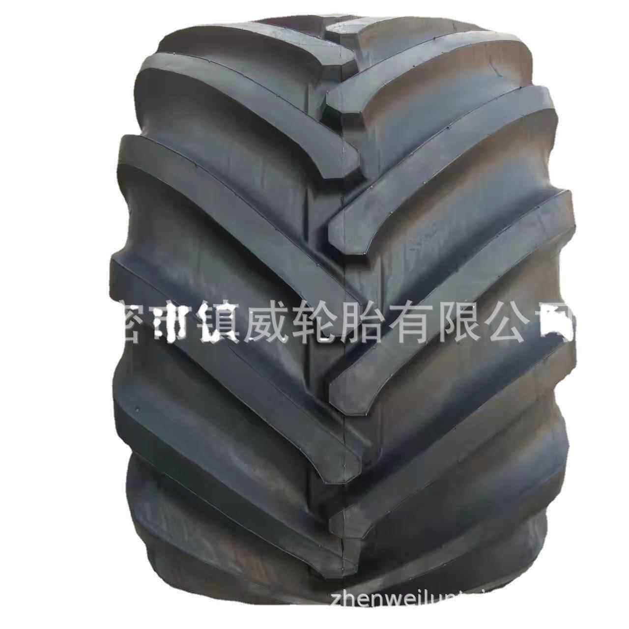 宽基打捆机 捆草机轮胎 700/45-22.5 人字花纹林业机械真空轮胎