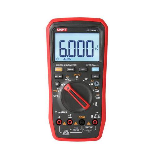 优利德UT15B MAX/UT17B MAX/UT18B MAX真有效值数字万用表