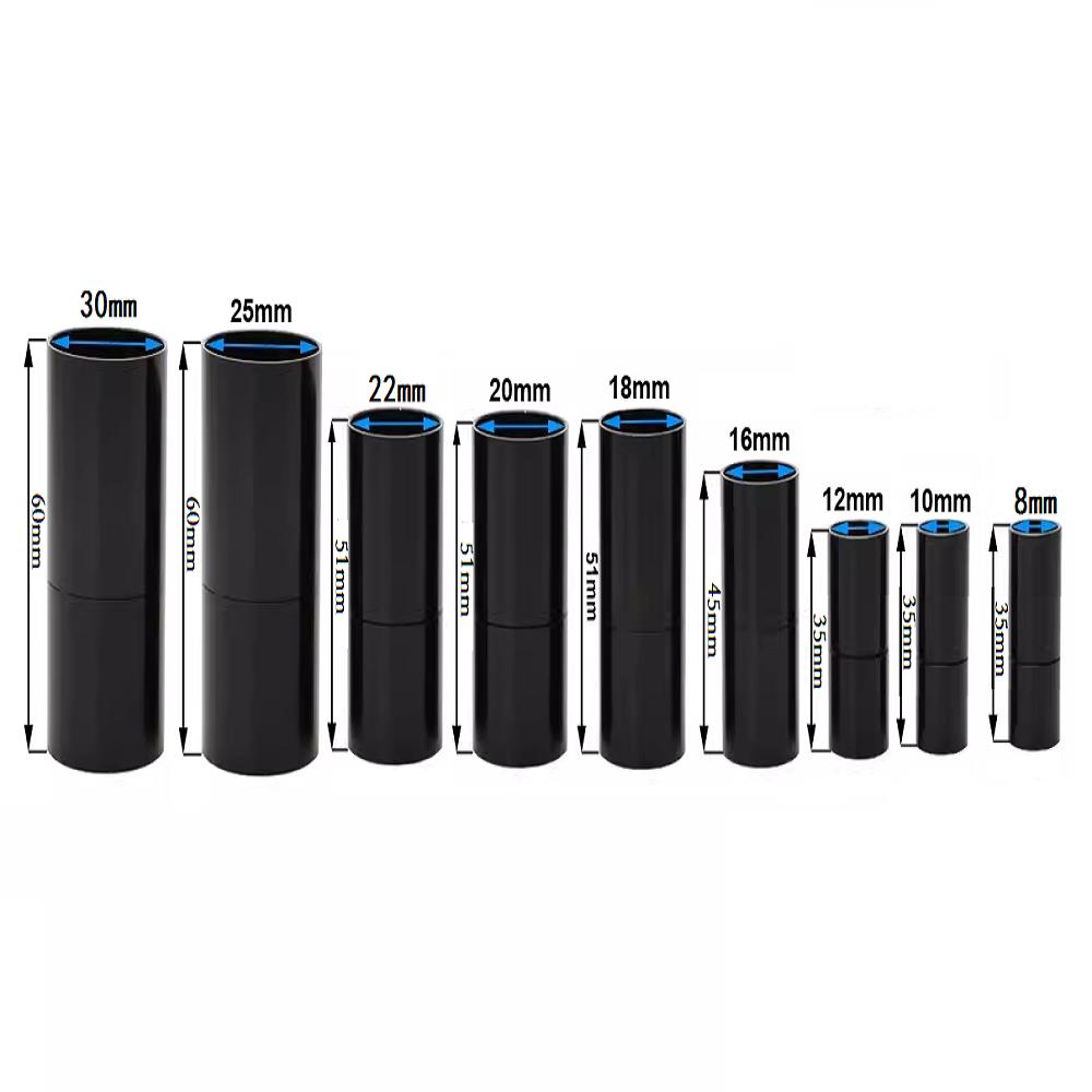 CNC全铝合金碳管连接件18/20mm 碳管连接器 手持杆连接件