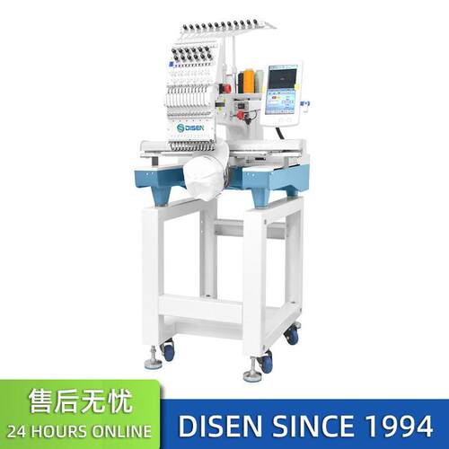 全自动全新泰智头电脑绣花机 Single Head Embroidery Machine
