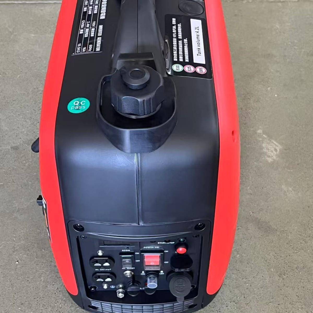 便携式24v48v变频发电机2000w2500w3000房车卡车空调电动车增程器