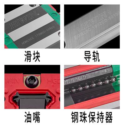 台湾HIWIN上银直线 线导轨滑块RGH/RGW/15/20/25/30/35/45/55/CA/