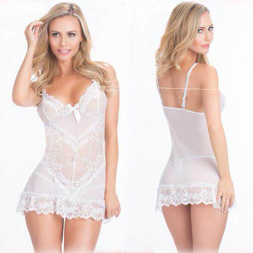 Sexy lingerie Sexy lace suspender nightdress sexy suit