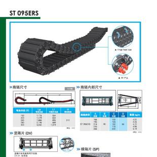 韩国CPS封闭滑轮滑行型拖链ST095ERS.100.R400/F-5035L 保护线缆