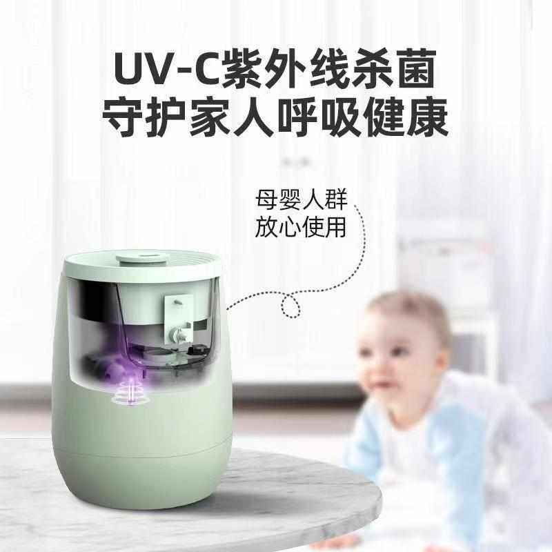新款智能抽水款上加水加湿器 静音家用空气加湿器4升大容量加湿器