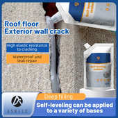阿诗乐灌缝胶墙面地面裂缝修补胶屋顶外墙开裂防水堵漏缝隙灌浆液
