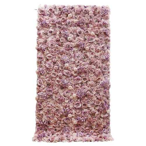 新粉色假花墙 婚庆婚礼现场布置仿真花墙 酒店装饰背景墙 t台花墙