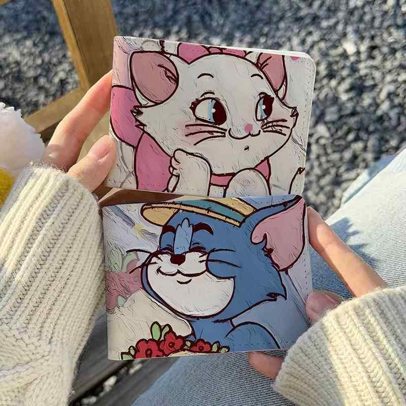 猫和老鼠情侣驾驶证保护套二合一行驶证机动车驾照本皮套颜值卡包