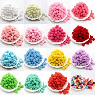 8/10/15/20/25/30mm Mini Fluffy Soft Pom Poms Pompoms Ball Ha