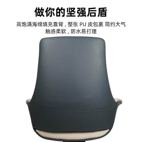 轻奢皮质大班椅135度可躺老板皮椅久坐不累人体工学办公椅休闲椅