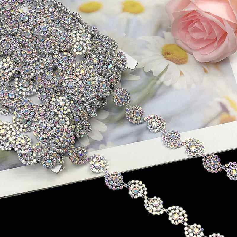 新款现货景颇族傣族苗族少数民族手缝装饰服装DIY服装钻链花边