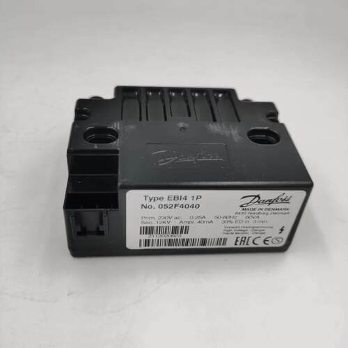 丹麦 丹佛斯Danfoss 点火变压器 EBI4 1P 052F4040 现货20个原装