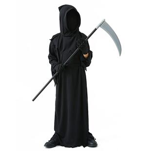 Childrens Halloween horror Reaper costume万圣节cosplay扮演