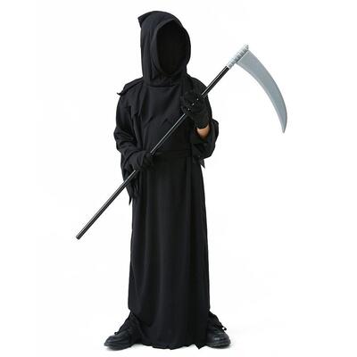 Childrens Halloween horror Reaper costume万圣节cosplay扮演