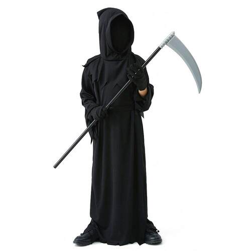Childrens Halloween horror Reaper costume万圣节cosplay扮演