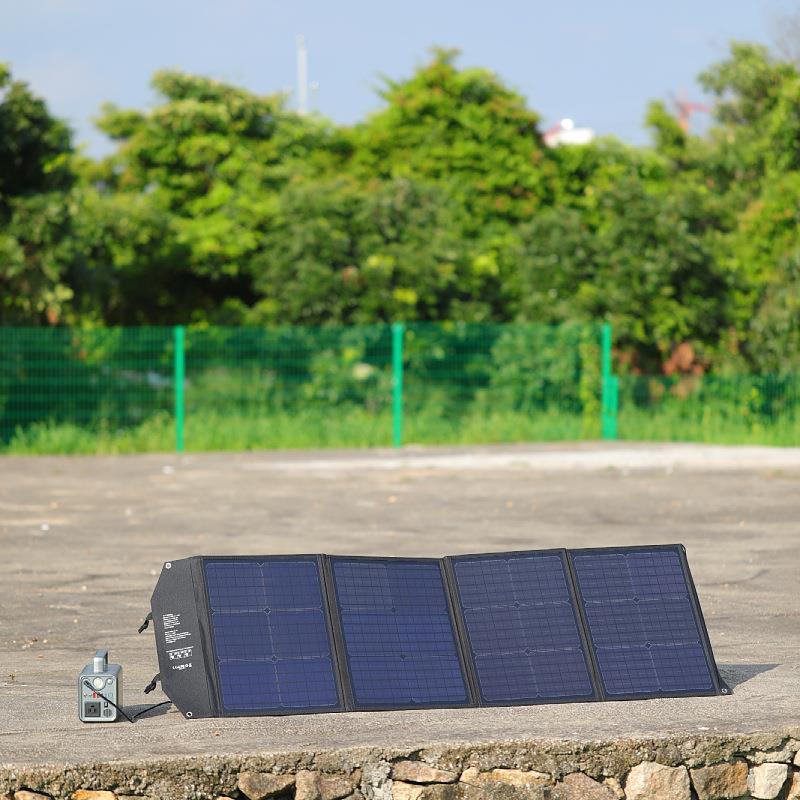 1板00W太阳能折叠包户外HNA太阳能能充硅电储能充电单晶太阳便携
