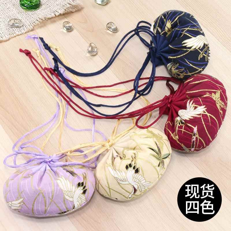 厂家中秋节随身包香囊DIY和风棉麻布袋定 制logo香包