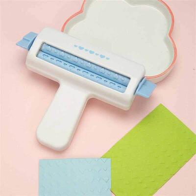 Paper crimper craft tool DIY工具压痕花器爱心瓦楞压纸机滚纸筒