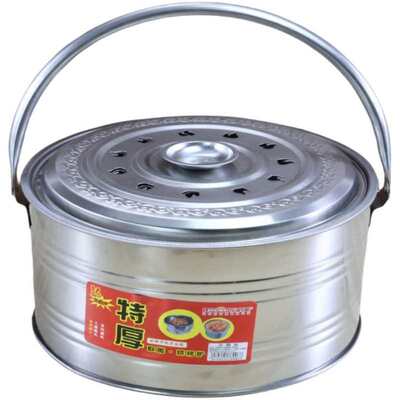 木炭烤火盆炭盆家用烤火炉子烧火盆炭火盆取暖农村碳盆炭炉子室内