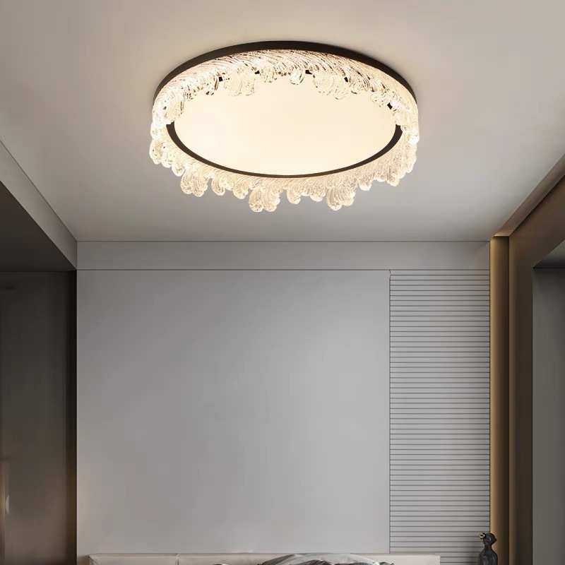 意式极简卧室灯现代简约轻奢高级感主卧房间灯护眼灯具书房吸顶灯,家装灯饰光源,智能吸顶灯,淘宝优惠券,粉丝福利购,淘宝优惠卷