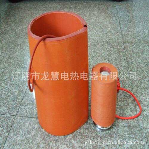 供应设备硅橡胶加热套保温套管道加热套化工设备加热片罐式发热带
