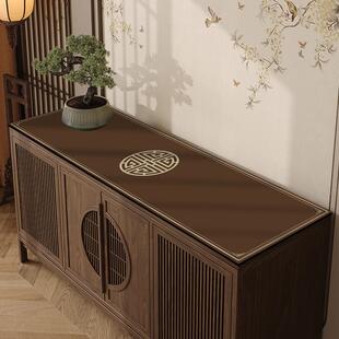 新中式五斗柜桌垫矽藻泥吸水防滑电视柜鞋柜台面保护垫防脏可裁剪