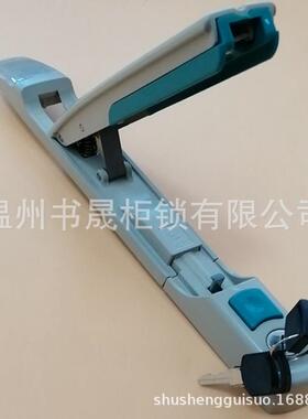 MS867-AMS867-8高防威图机柜门锁快开锁微图箱摇把锁