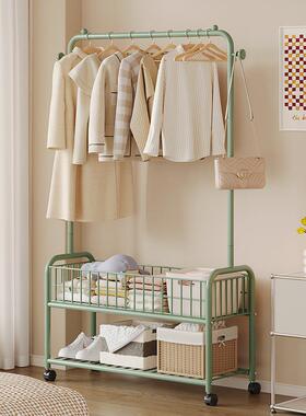 A simple home clothes drying rack, also functioning as a hat