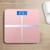 德系经典 28cm体重计家用高精准耐用电子体重计减肥称重usb充电款