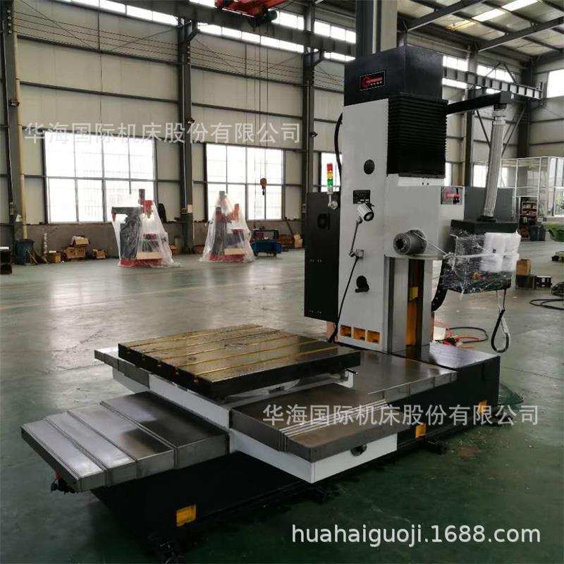 数控卧式镗床TK611选装广速980系统旋转工作台铣镗床