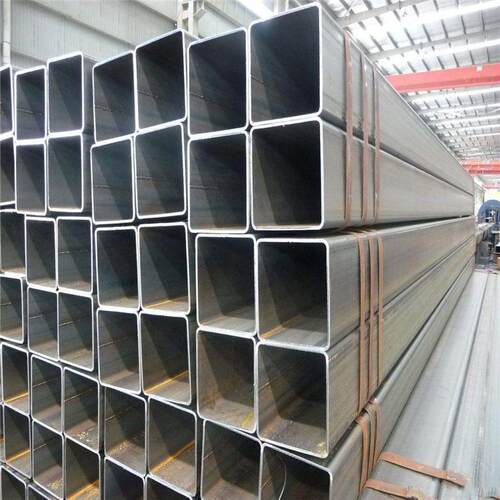 黑方管40*40热镀锌方管Q235材质 建筑无缝方矩管 空心方管