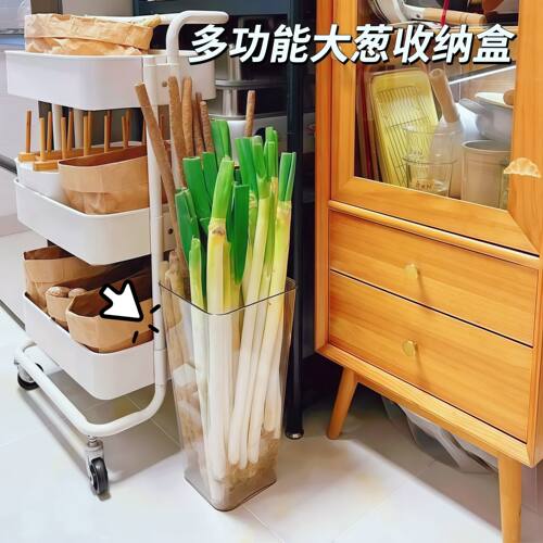 Storage box for large green onions, iron stick yam storage b