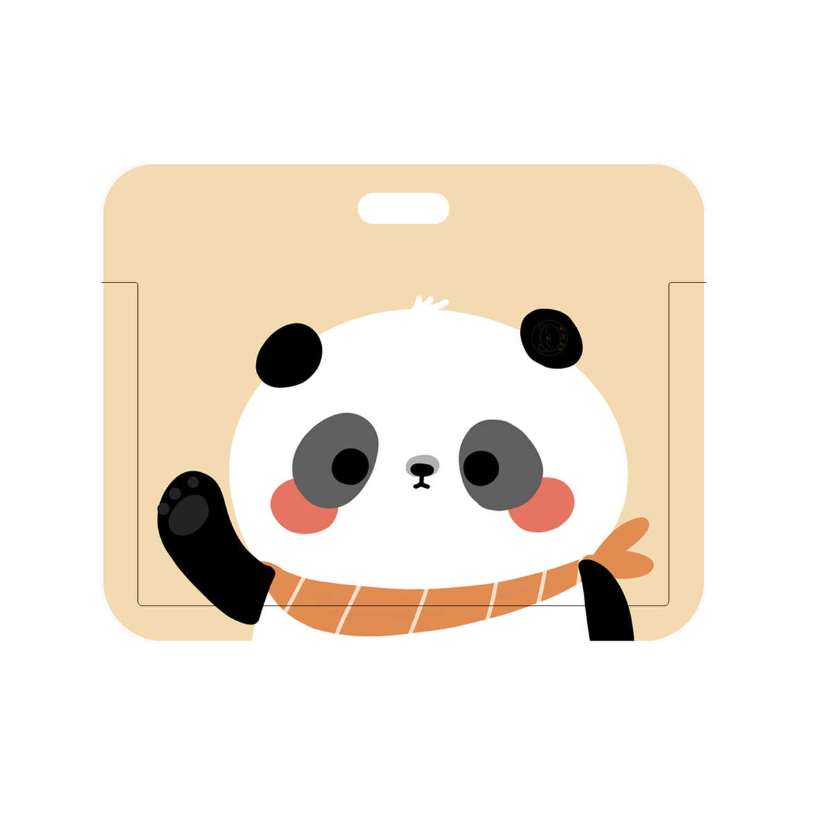 横版卡套定制饭卡厂牌公交卡地铁卡工作证件卡套定制塑料硬壳diy