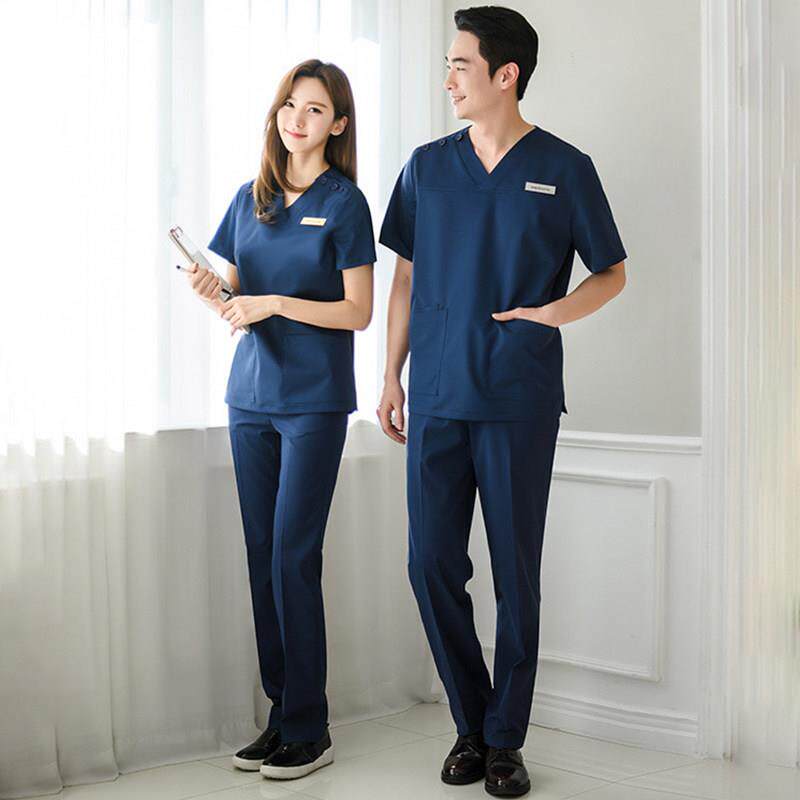 韩版男女洗手衣护士服刷手衣口腔牙科医院整形医生工作服分体套装