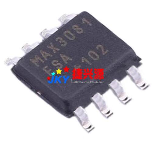 原装MAX3081ESA封装SOP-8RS-422/RS-485收发器芯片IC