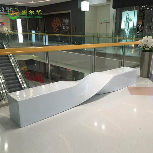 创意玻璃钢异形酒店售楼处座椅商场休闲座椅户外公共休息椅等候椅