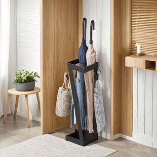 高颜值窄款门口边家用雨伞桶商用高端不锈钢放放雨伞收纳架Z创意