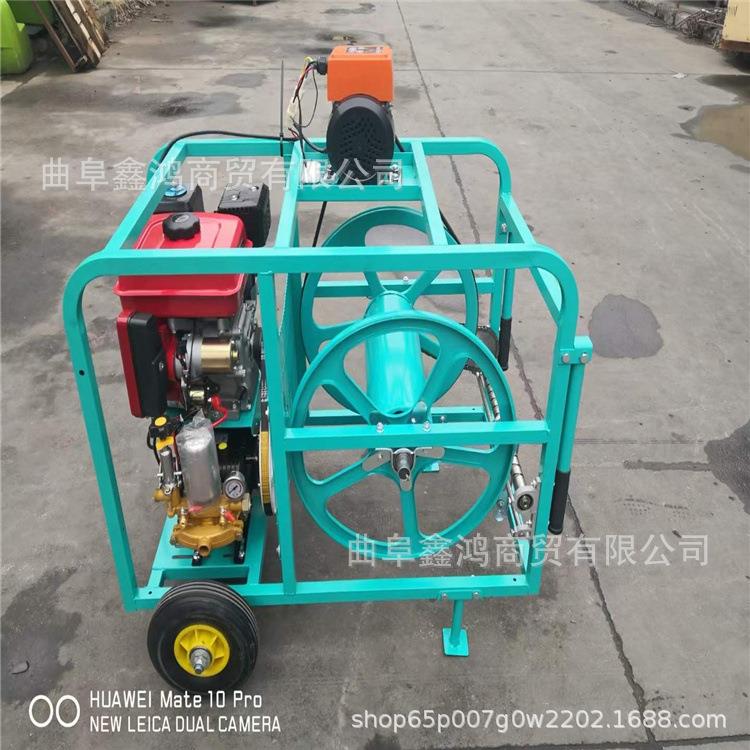 汽油推车式喷雾器带桶式汽油打药机花圃玉米杀虫喷雾器