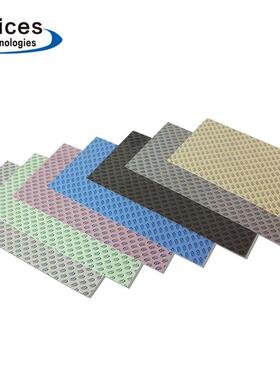 电子电源高导热硅胶片 电脑cpu显卡散热硅胶片0.5mm绝缘导热材料