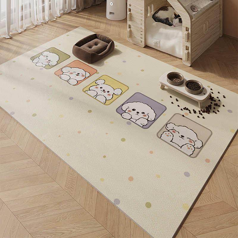 皮革宠物垫子春夏凉感猫窝狗窝围栏防水防尿防滑免洗宠物地垫隔音,居家布艺,家用脚垫,淘宝优惠券,粉丝福利购,淘宝优惠卷