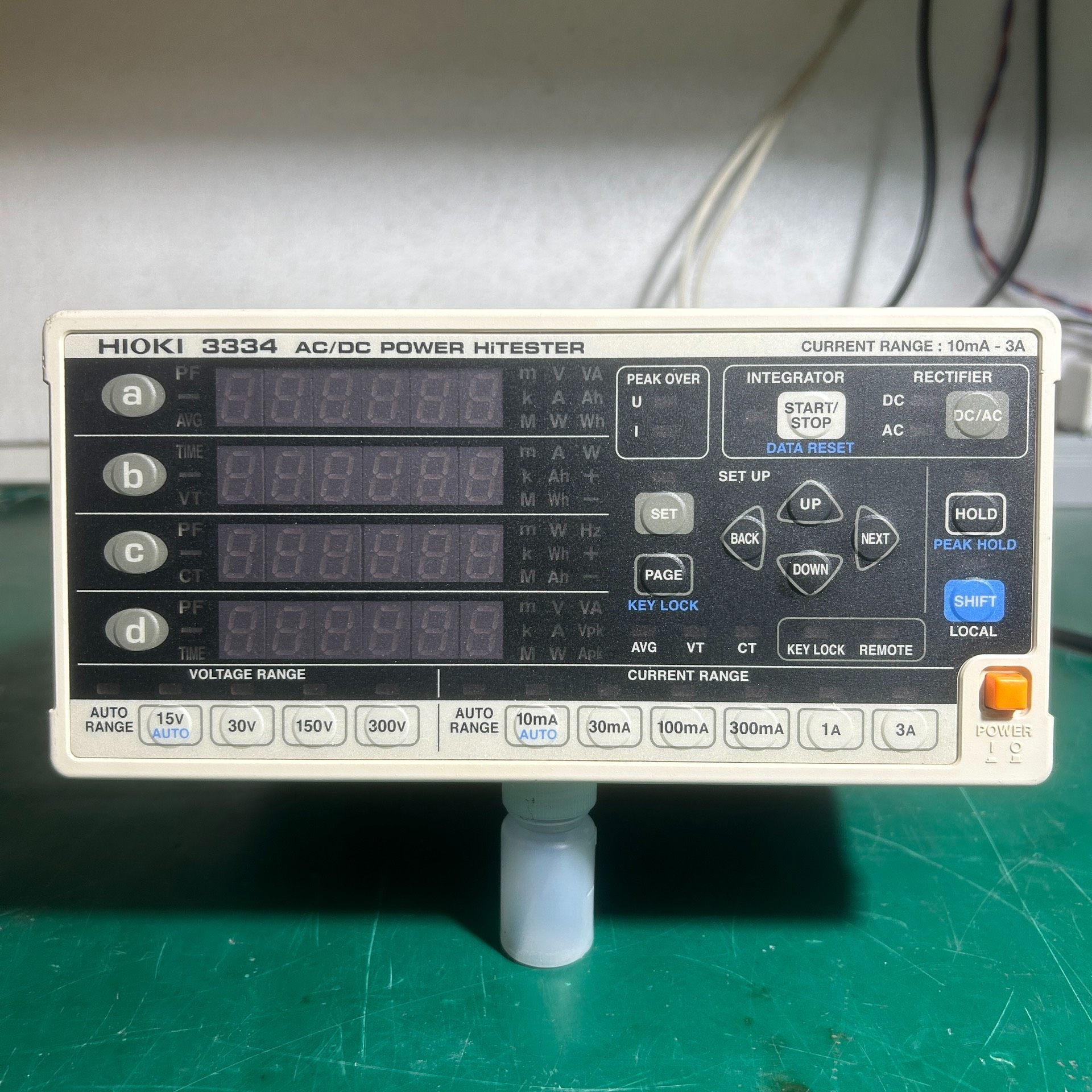 HIOKI日置3334高精度功率计，功能全部正常，无拆无修，