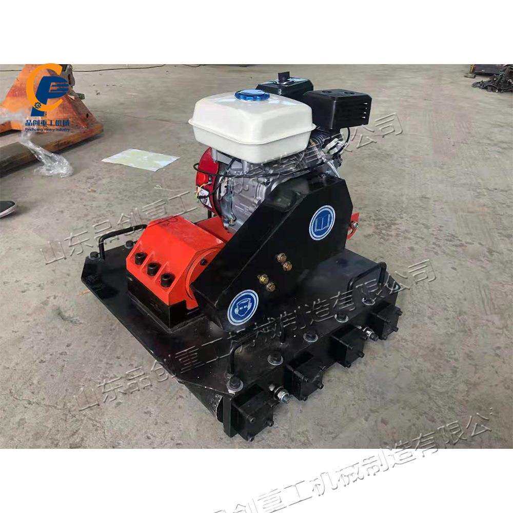 手推式砖道铺平机人行道自动铺砖机手推式汽油彩砖铺平设备