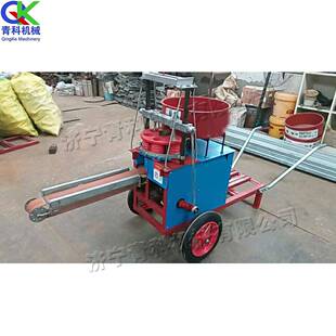 小型植物育苗移栽钵机 营养土育苗钵加工机 泥炭土草炭土压块机