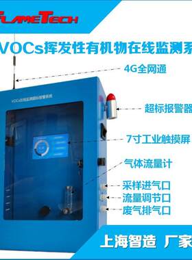 VOC在线监测PID带显示屏带存储4G全网通212协议可贴牌可代工