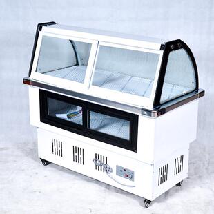小订单展示 保鲜柜 冷 肉类和熟食柜 采购产品商用双温冷藏柜