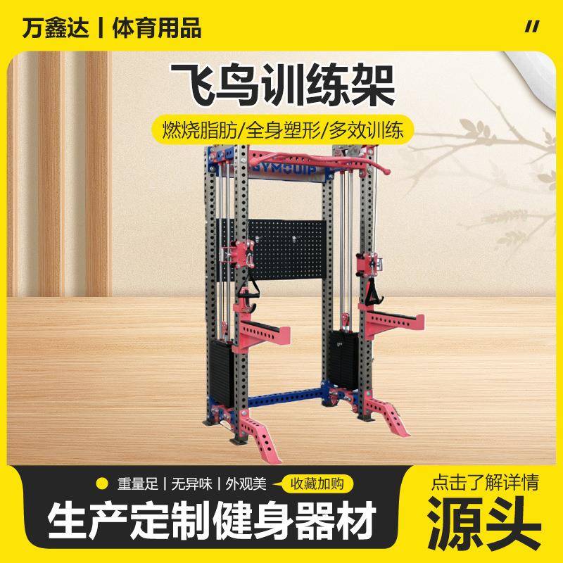 三合一家用综合训练架小飞鸟史密斯健身房器械REP多功能龙门架