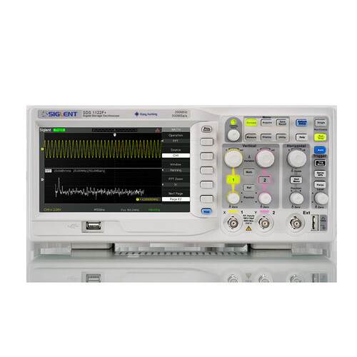 鼎阳(SIGLENT)数字示波器SDS1202F+双通道200M采样率1G