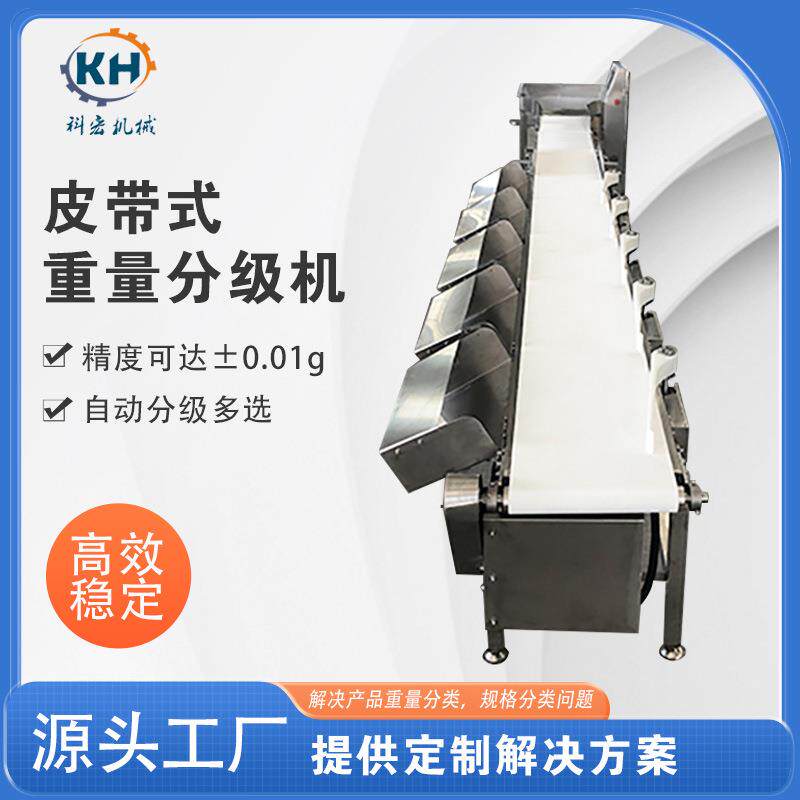 科宏鲅鱼黄花鱼重量分选机 鱼类自动在线分拣机 鲜鱼分选机